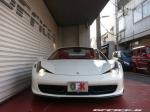 Ferrari 458 Spider White by Office-K 2014 года